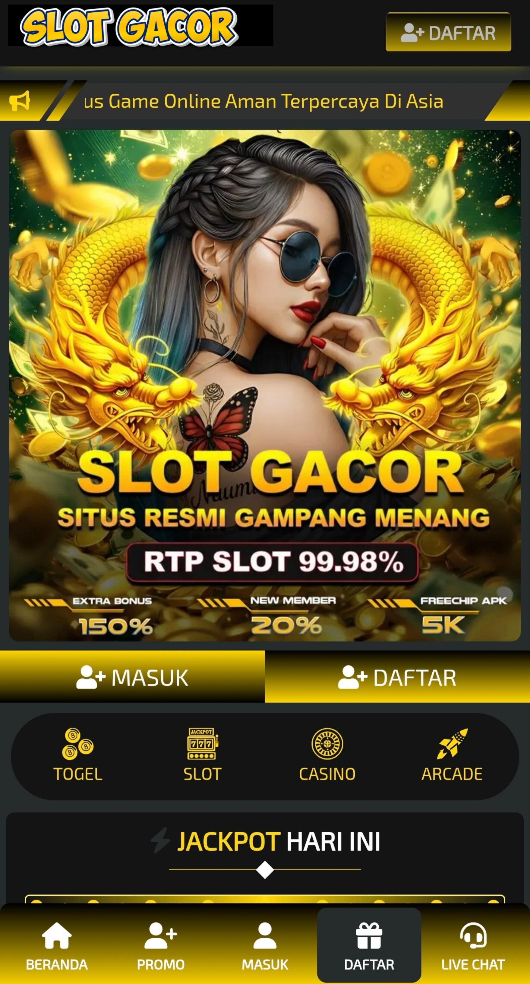 Nikmati pengalaman online yang nyaman di #Oda76, situs resmi dengan dukungan penuh serta keamanan terbaik bagi semua pengguna.